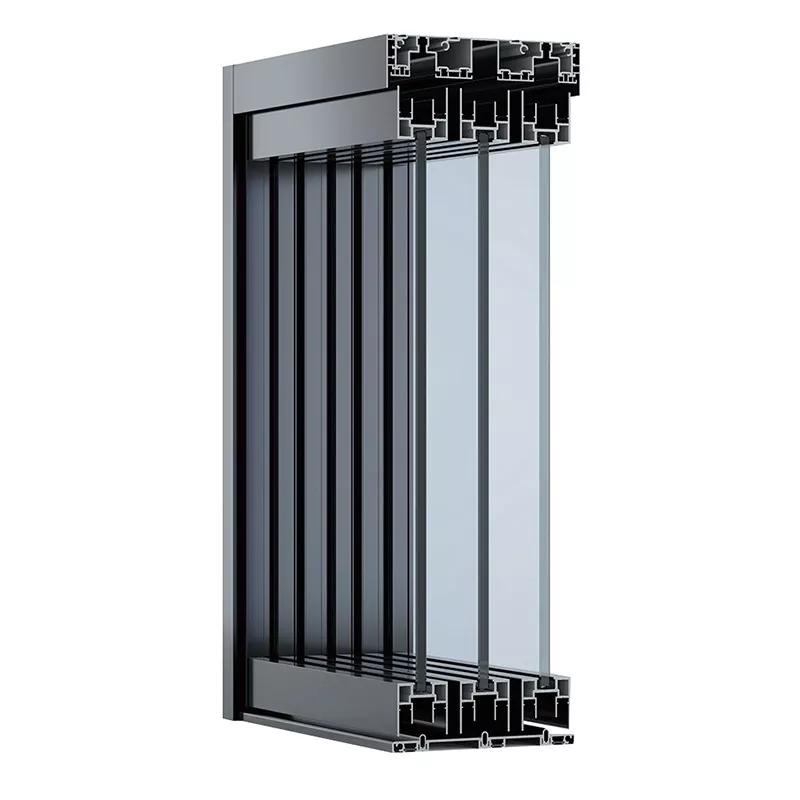 Cửa trượt kính cực kỳ đơn giản