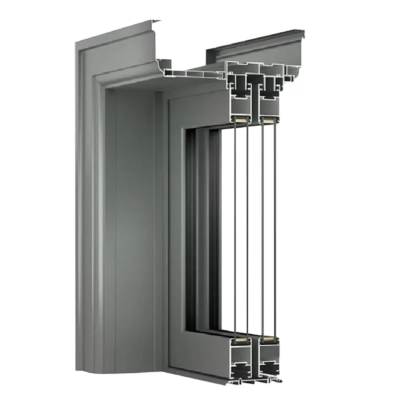 Cửa trượt của độ sâu 105mm