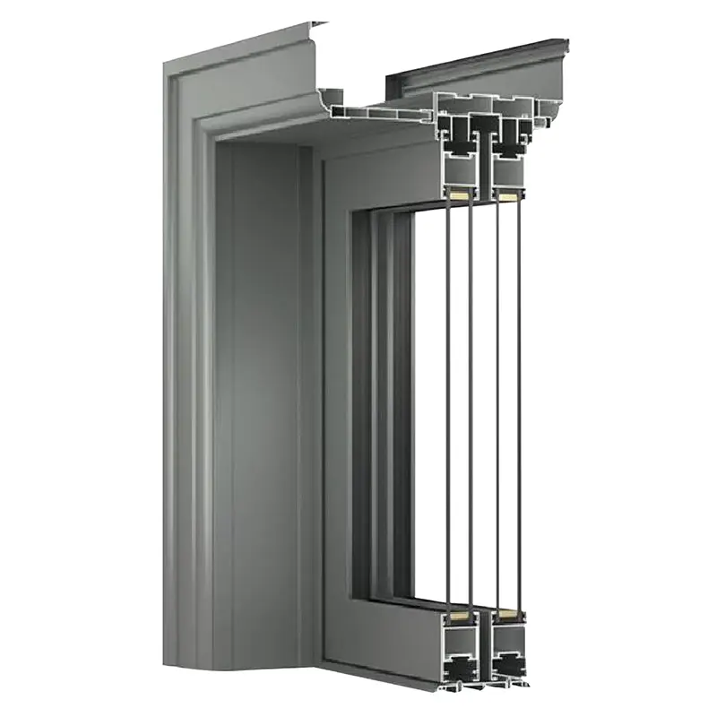 Cửa trượt sâu của độ sâu 130mm